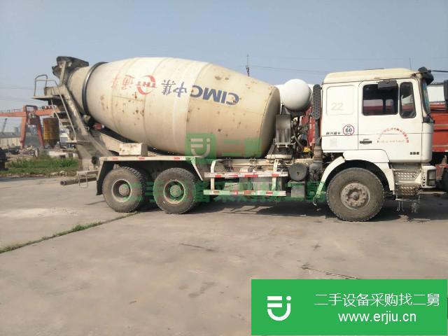 江蘇出售二手陜汽重卡攪拌車