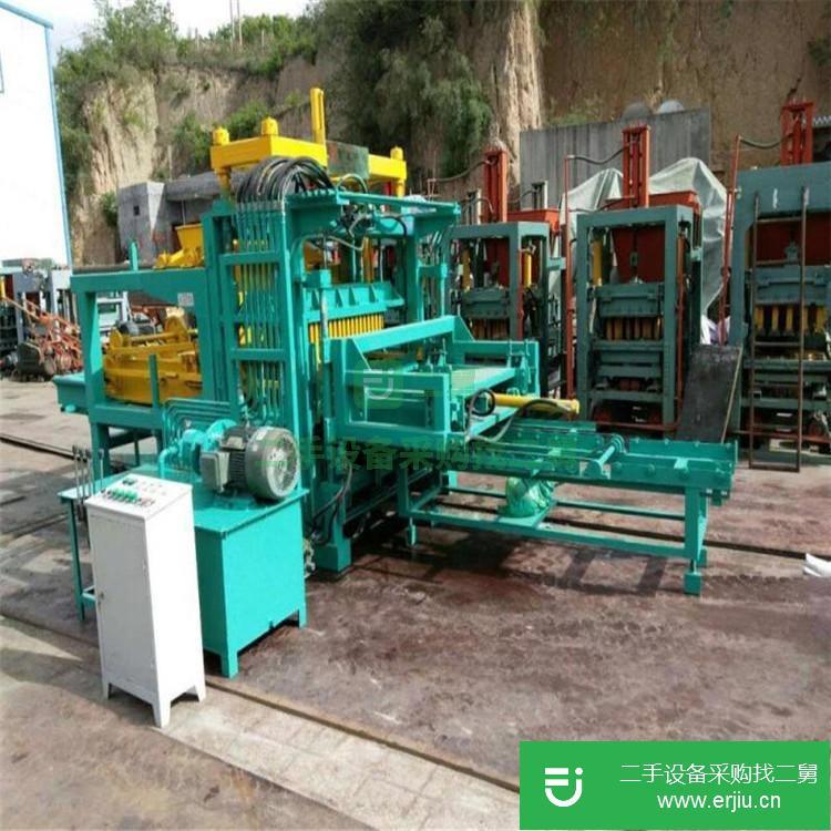 河南出售二手液壓全自動制磚機