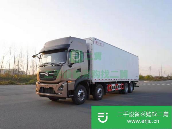 湖南出售二手東風天龍9.6米465馬力冷藏車