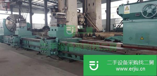 黑龍江出售二手12米軋輥車床，雙刀架，導(dǎo)軌寬2米，安裝少用