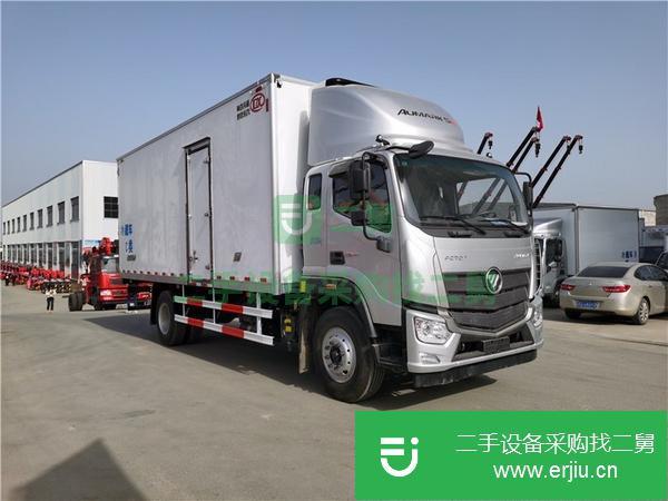河南出售二手福田歐馬可210馬力冷藏車