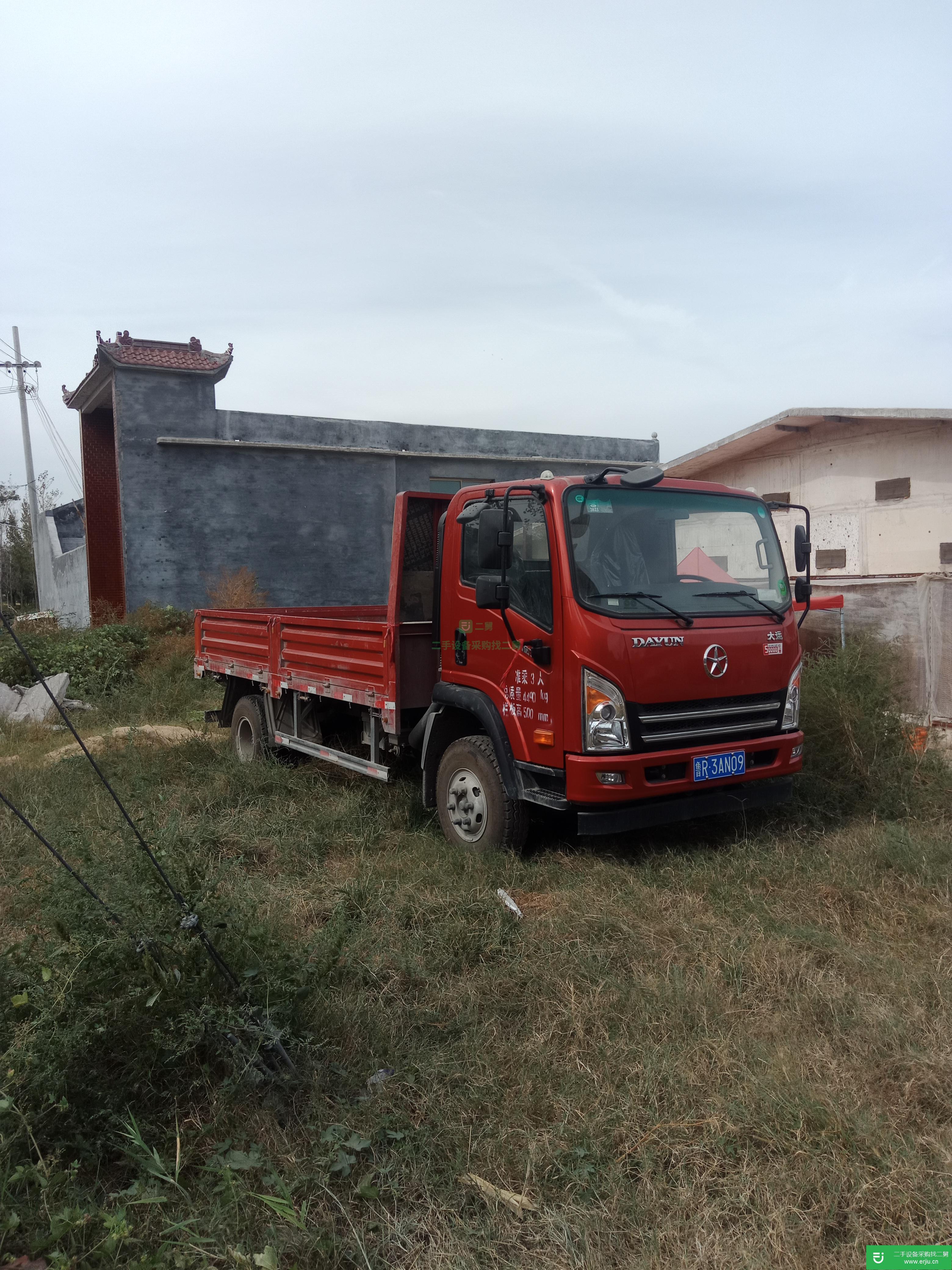 山東出售二手大運輕卡貨車
