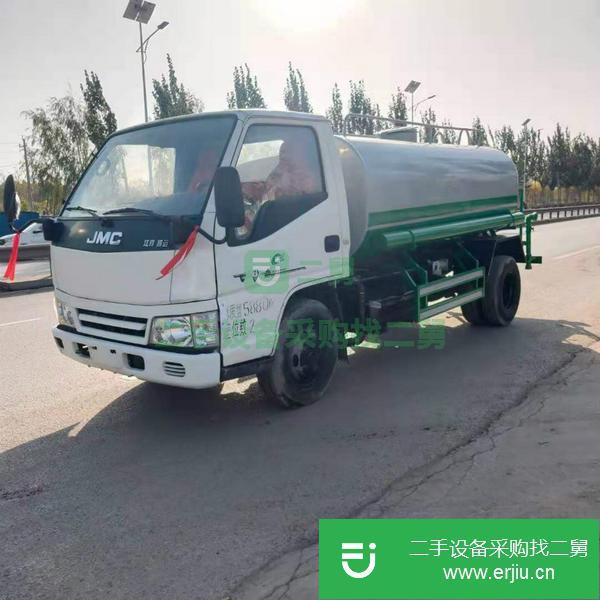 安徽出售二手園林綠化灑水車5方