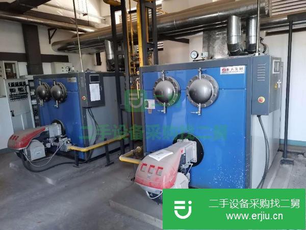 青海出售二手10噸燃油熱水鍋爐