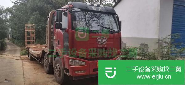 湖北出售二手17年前四后四平板運輸車