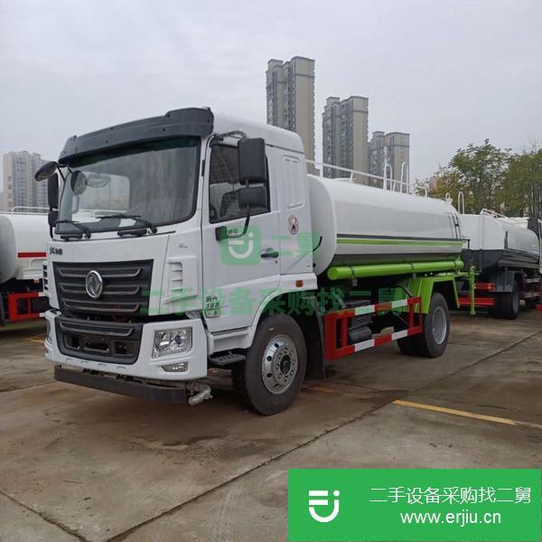 寧夏出售二手12方灑水車國六12噸軸距3950mm陜齒8JS85變速箱