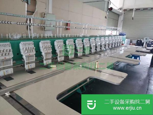 江蘇出售二手科創32頭330小高速繡花機