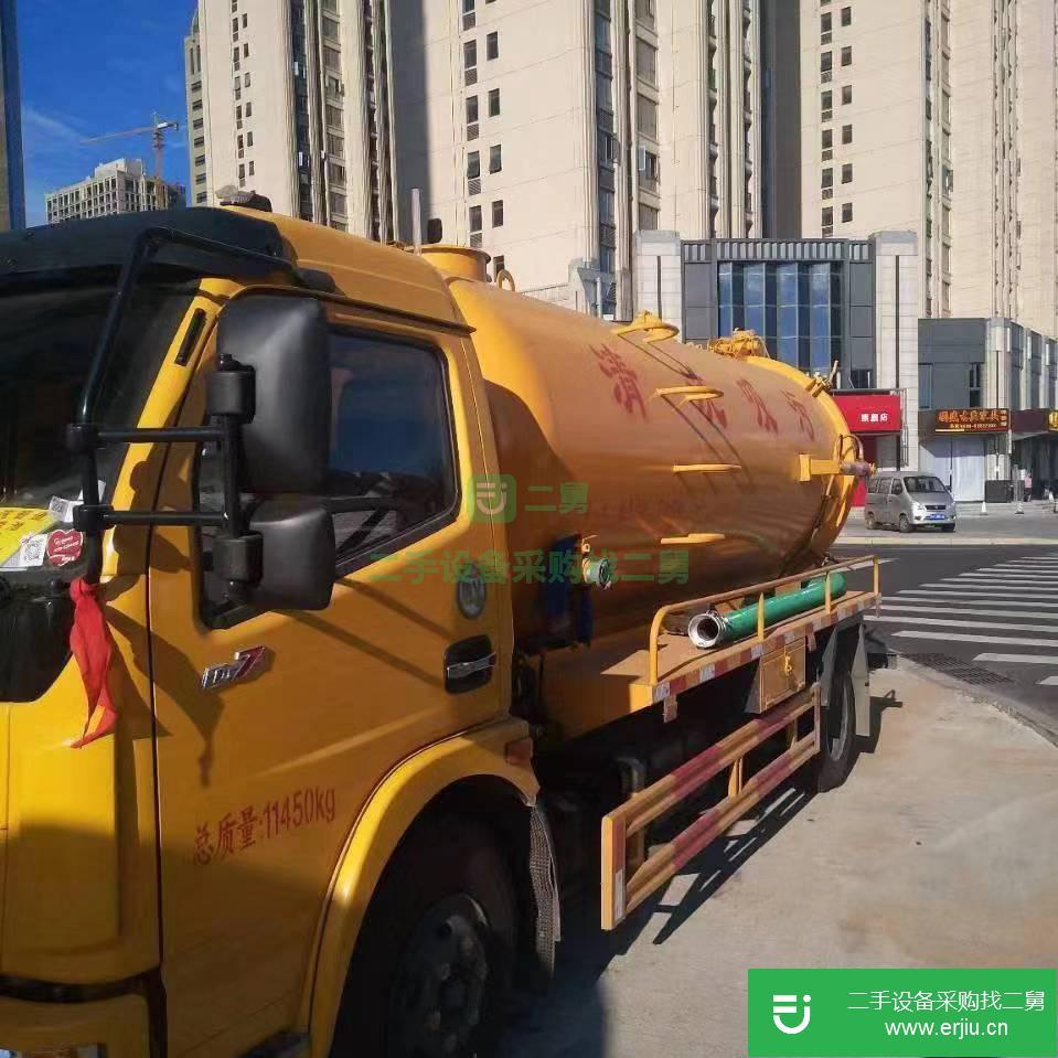 湖北出售二手東風多利卡吸污車