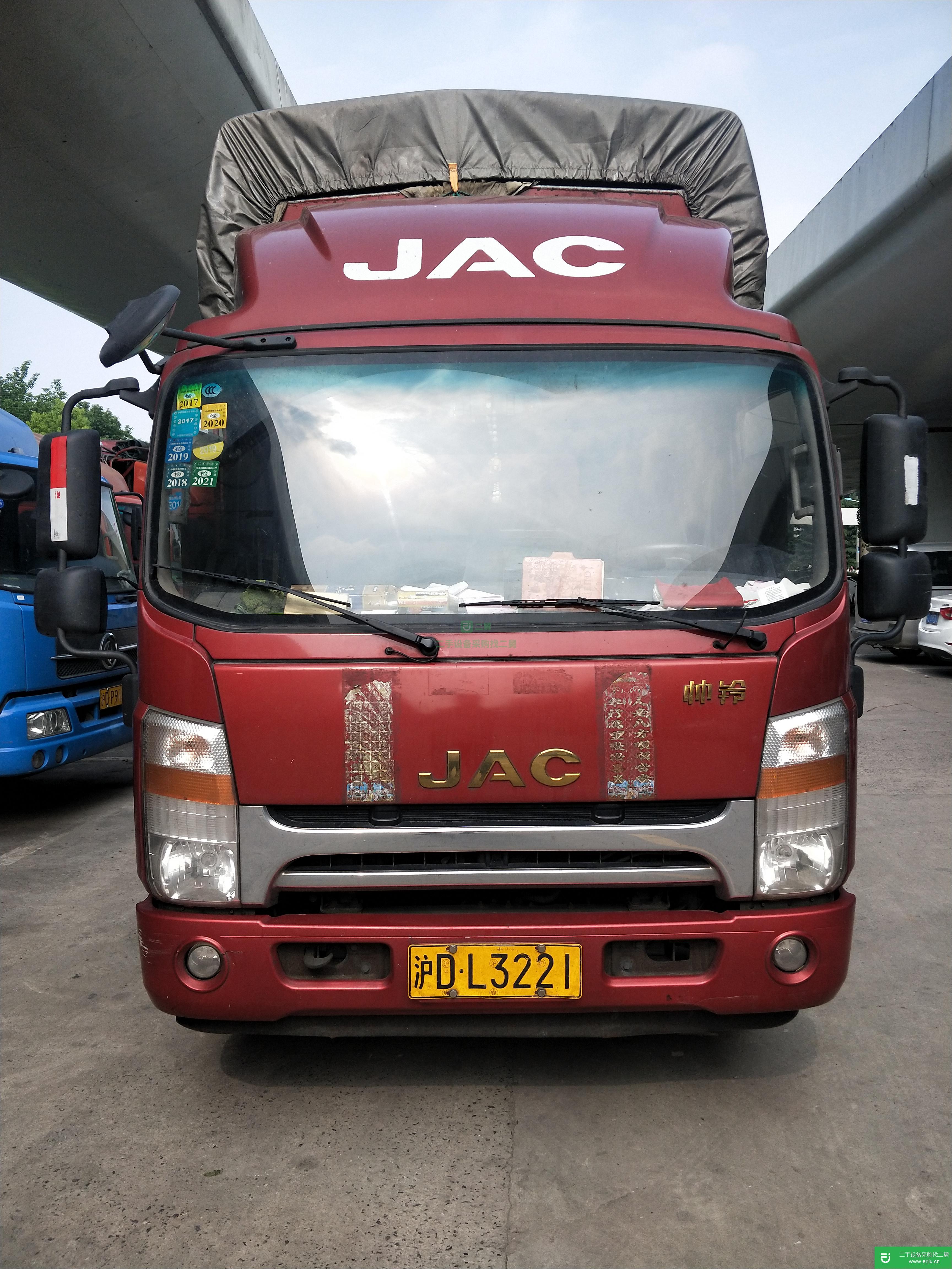 上海出售二手江淮帥鈴載貨車