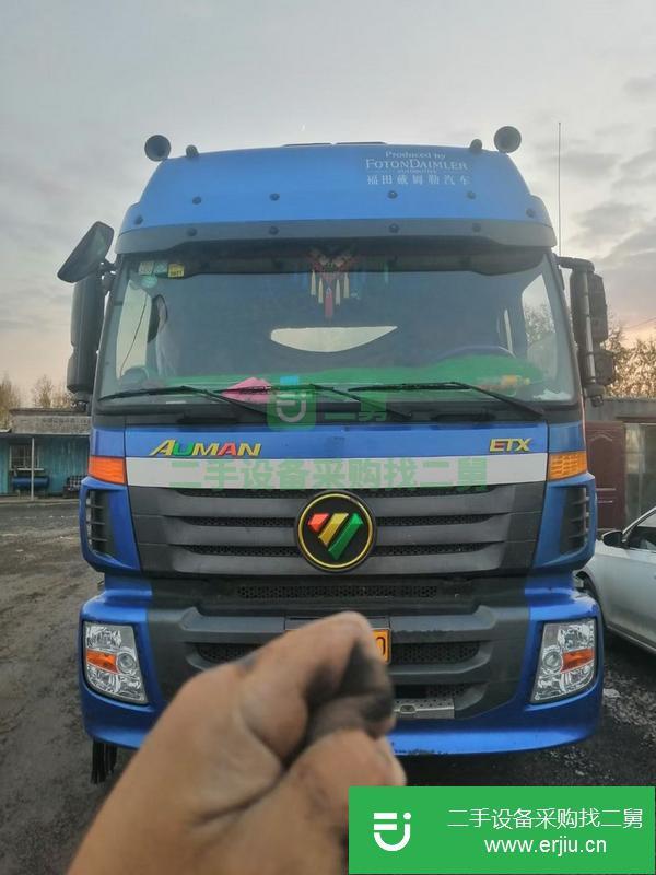 河北出售二手歐曼牽引車，430馬力精品車況，國五雙驅！