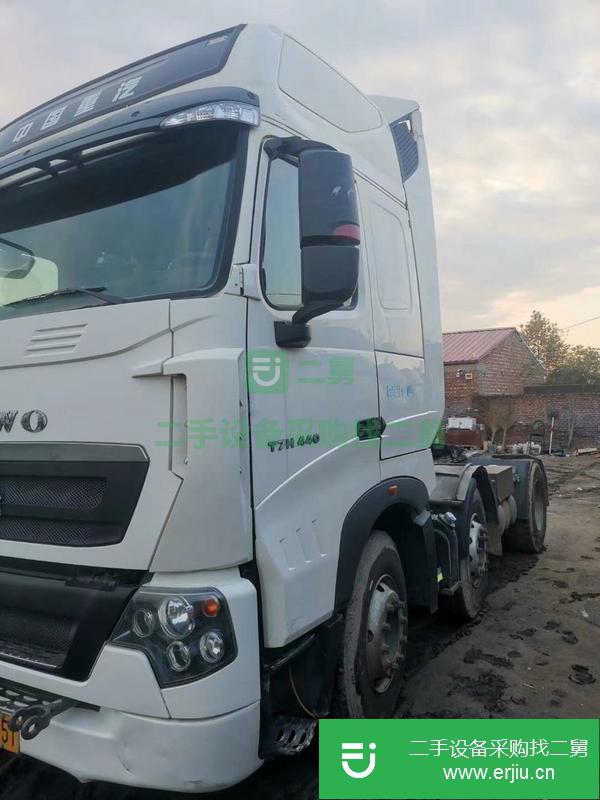 河北出售二手豪沃牽引車，440馬力，德國曼發動機