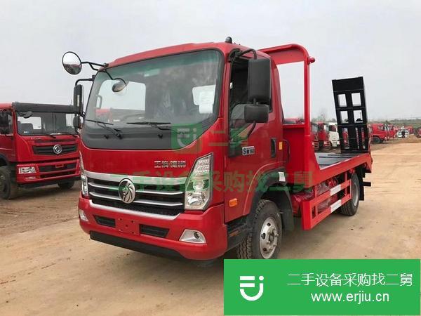 陜西出售二手重汽王牌平板運輸車