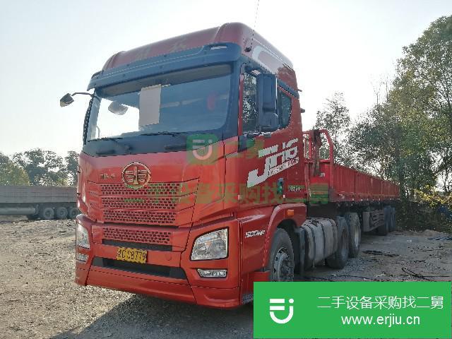 江西出售二手青島解放半掛車