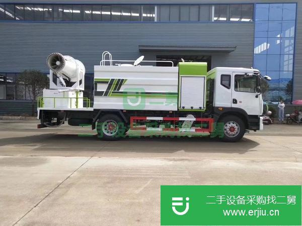 江西出售二手國六東風多利卡霧炮灑水車