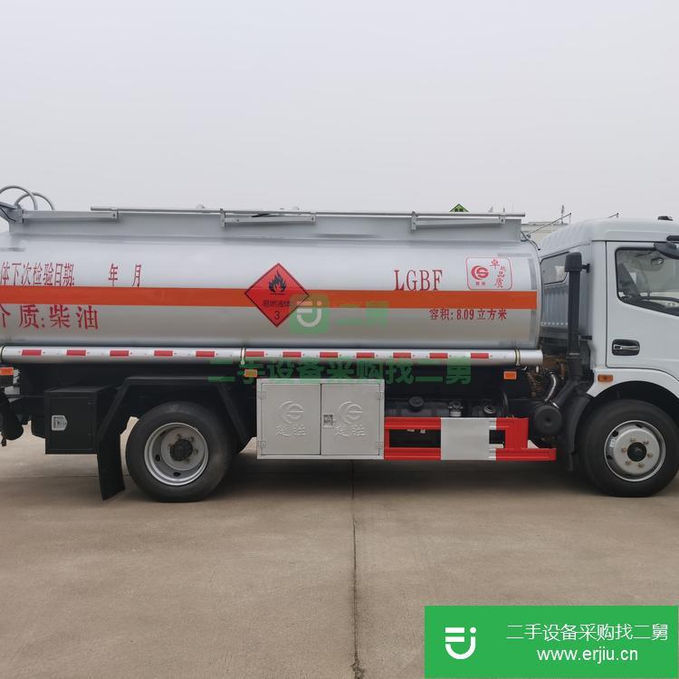 湖北出售二手東風多利卡國五8噸56馬力油罐車