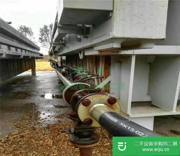 山東出售二手污水處理隔膜壓濾機