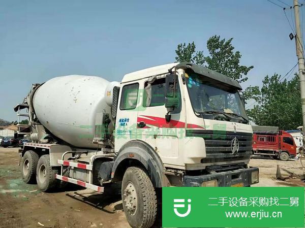 河北出售二手天馬后八輪大12方混凝土攪拌車手續齊全車況精品