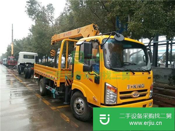 江西出售二手唐峻4噸隨車吊