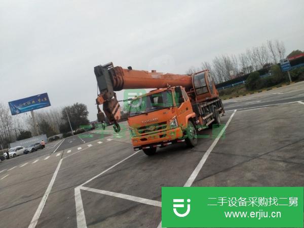 河南出售二手徐工12噸吊車油電兩用