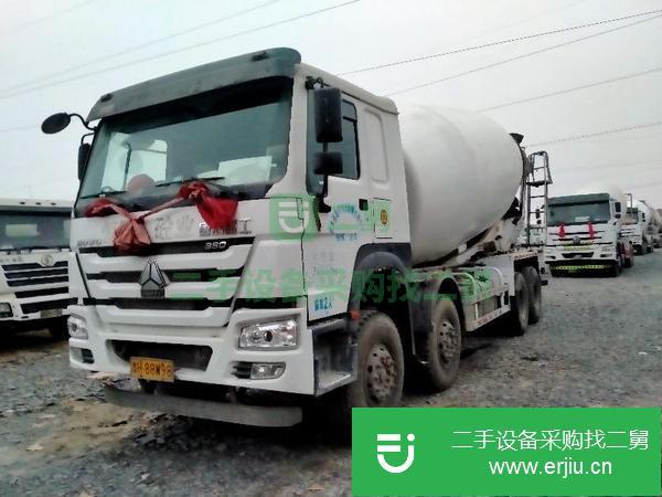 山西出售二手混凝土攪拌車豪沃國五