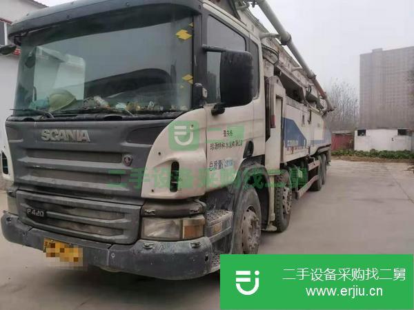 北京出售二手斯坦尼亞56米泵車