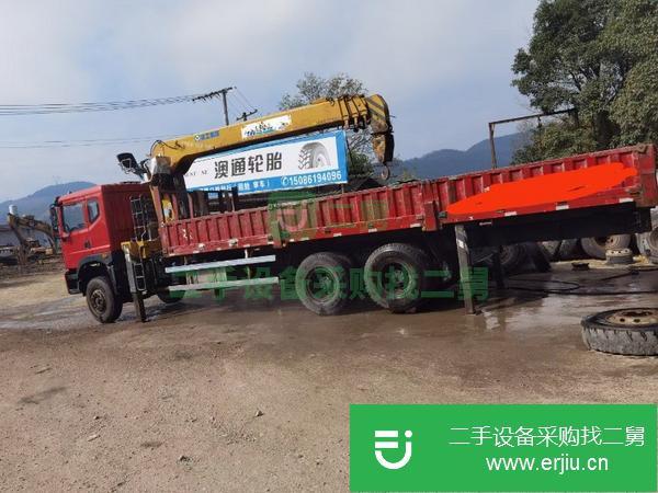 貴州出售二手徐工12噸270馬力國五隨車吊
