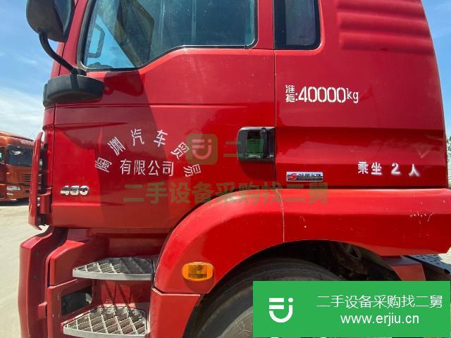 天津出售二手陜汽重卡460馬力牽引車