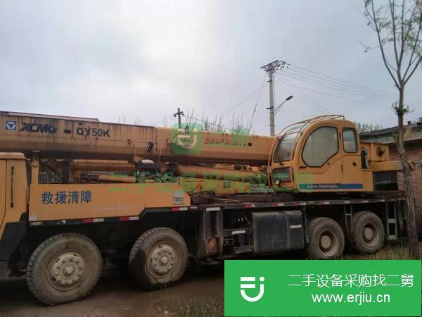 浙江出售二手徐工35噸吊車原版原漆先導操作