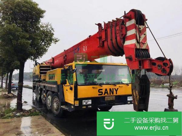 上海出售二手三一重工100噸汽車吊,車況良好