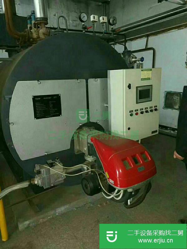 陜西出售二手10噸燃油燃氣蒸汽鍋爐