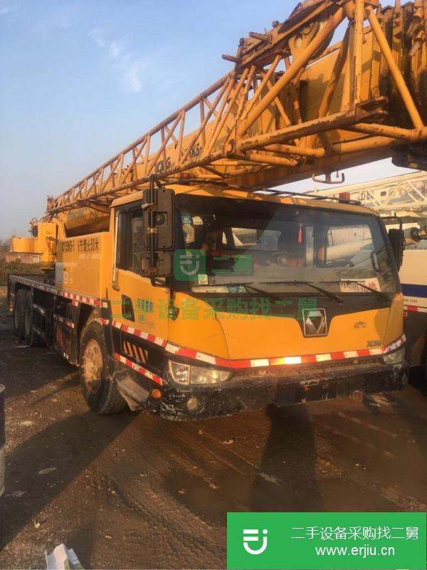河南出售二手11年徐工25k5-1吊車手續齊全包提檔過戶
