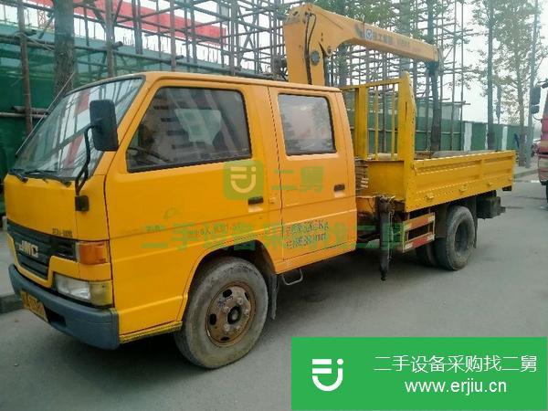 四川出售二手徐工2噸雙排座小隨車吊