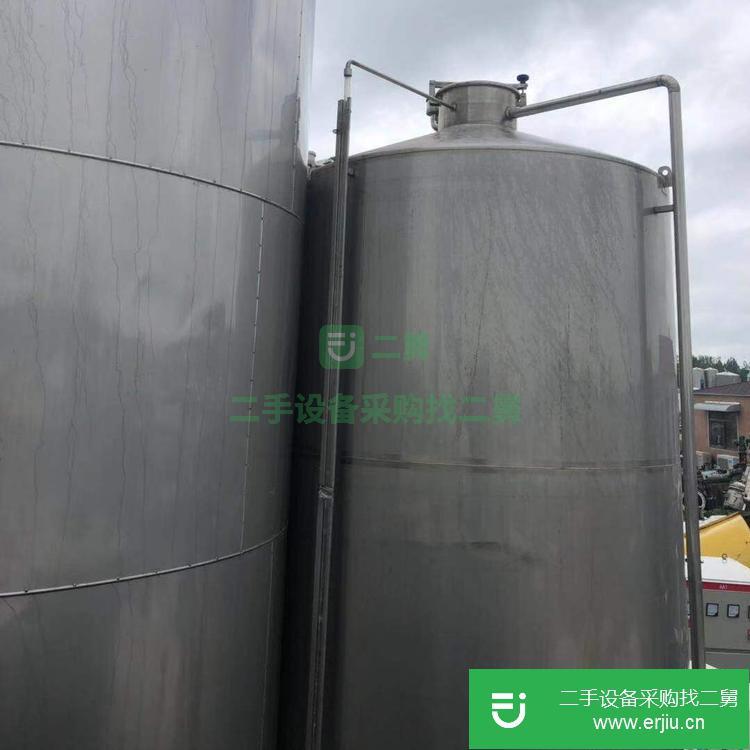 山東出售二手不銹鋼儲罐