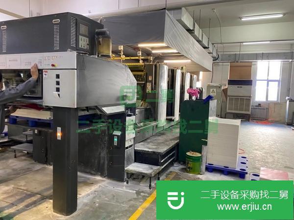 河北出售二手05年海德堡四色標配印刷機