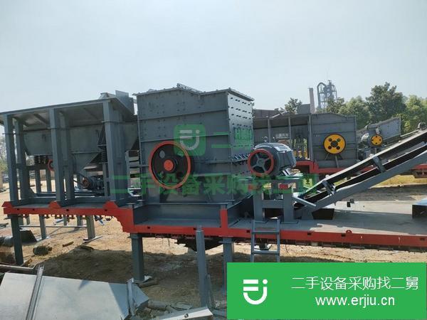 浙江出售二手九成新移動破碎機