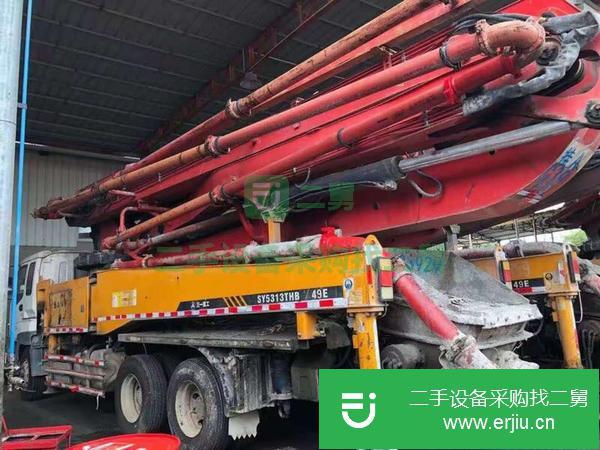 湖南出售二手三一3橋46米泵車原版原況手續齊全