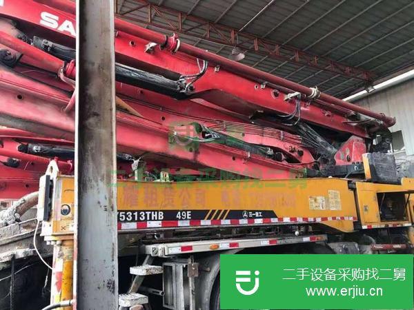 湖南出售二手三一3橋46米泵車原版原況手續齊全