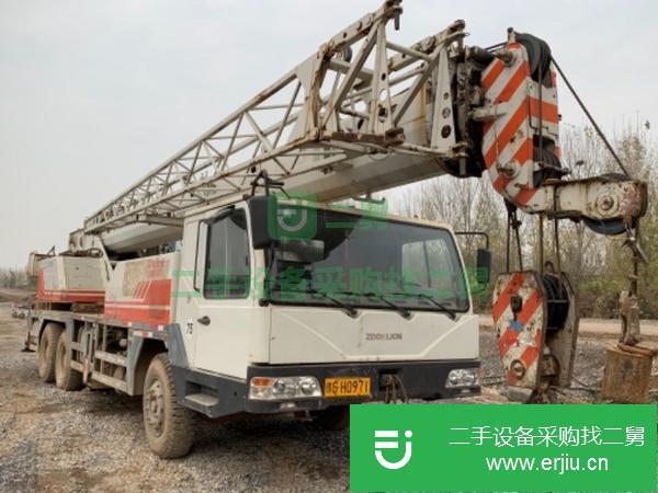 河南出售二手11年中聯25四節臂汽車吊