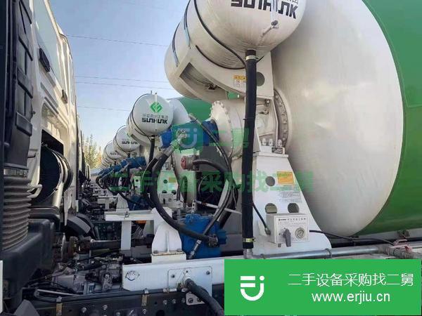 河北出售二手豪沃12方340馬力國五攪拌罐車
