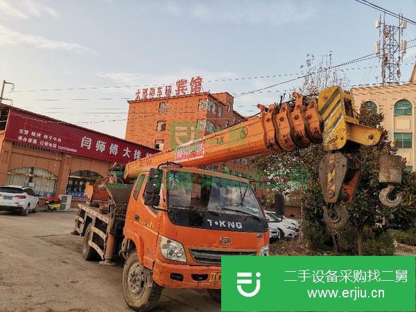 河南出售二手飛龍10噸吊車手續齊全無任何毛病