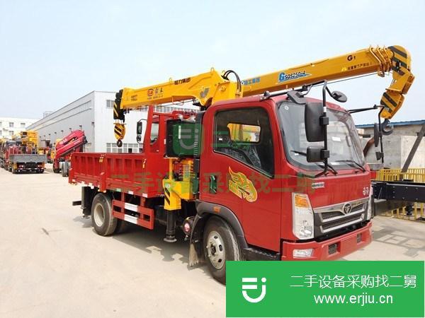 廣東出售二手重汽豪曼5噸隨車吊好上戶