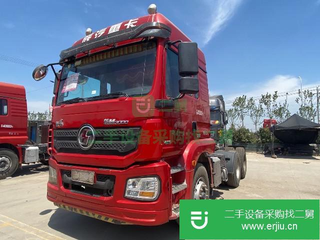 天津出售二手陜汽重卡460馬力牽引車