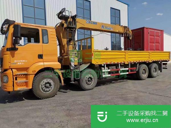 陜西出售二手徐工14噸隨車吊濰柴336馬力