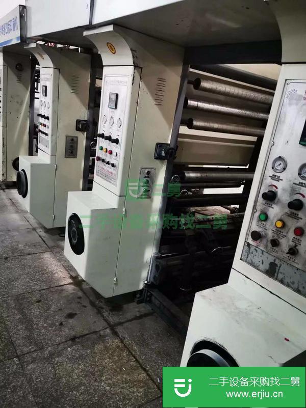 湖北出售二手1米無軸印刷機成色不錯