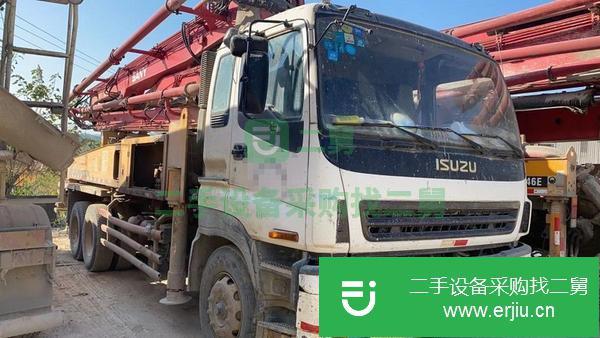 廣西出售二手三一37米泵車手續齊全