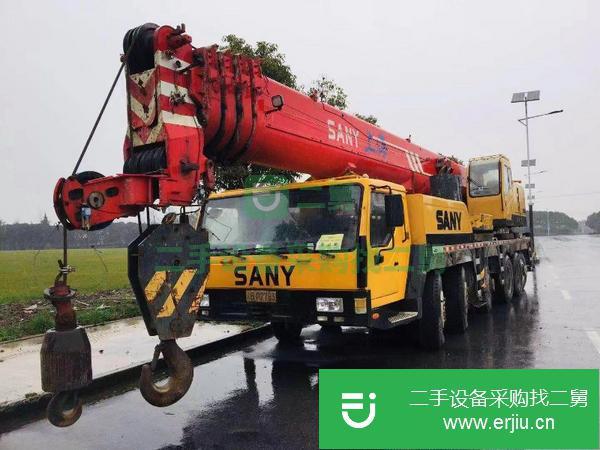上海出售二手三一重工100噸汽車吊,車況良好