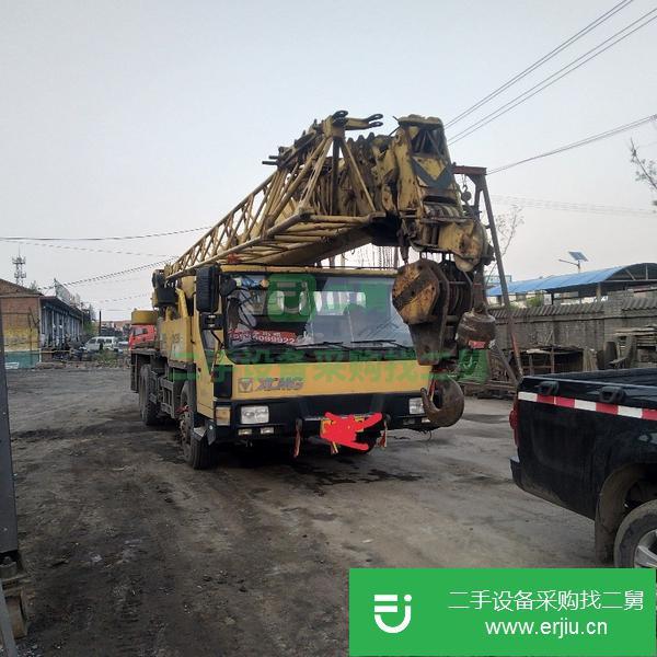 山西出售二手徐工25k吊車沒有手續干活的車