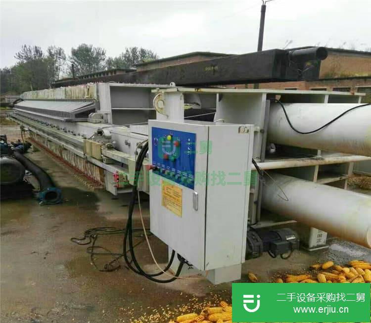 山東出售二手污水處理隔膜壓濾機