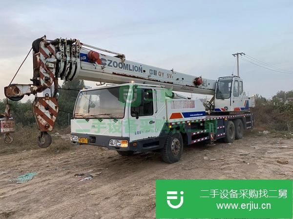 河南出售二手12年底25v5汽車吊