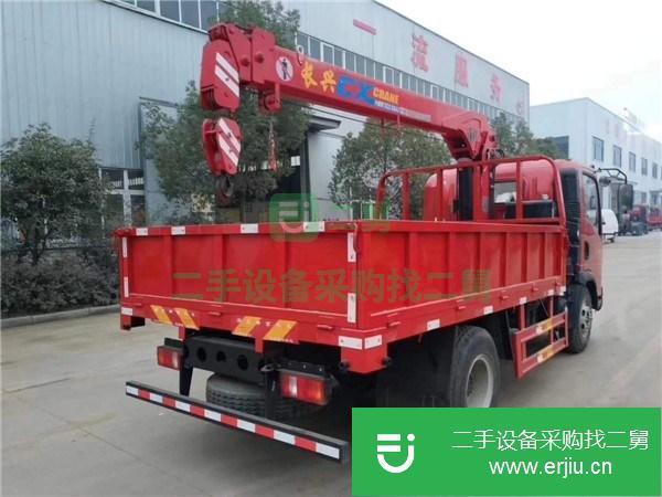 廣西出售二手重汽豪曼藍(lán)牌隨車吊